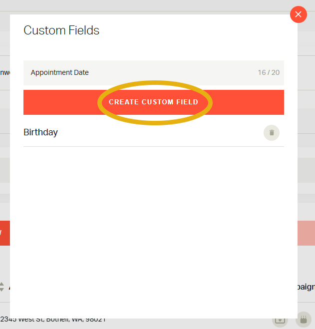 Handwrytten custom data Fields