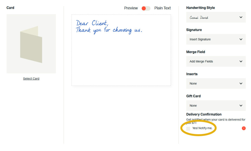 Handwrytten Multistep Campaign