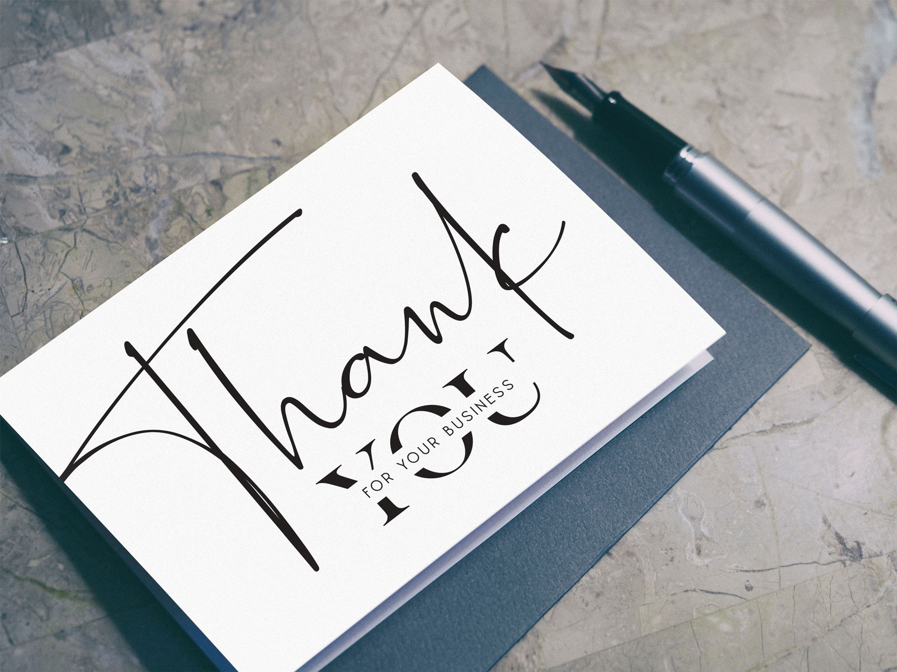 Thank you for your business card