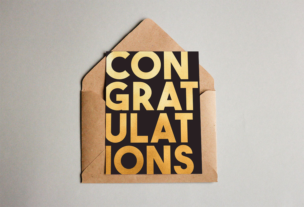 congratulations letter for employees