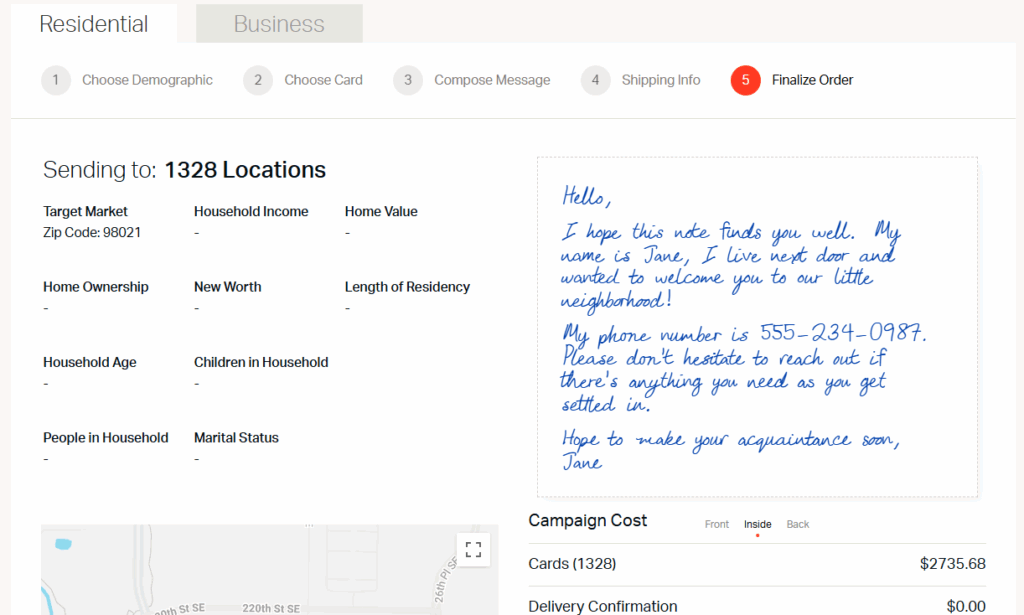 Handwrytten Residential Prospecting