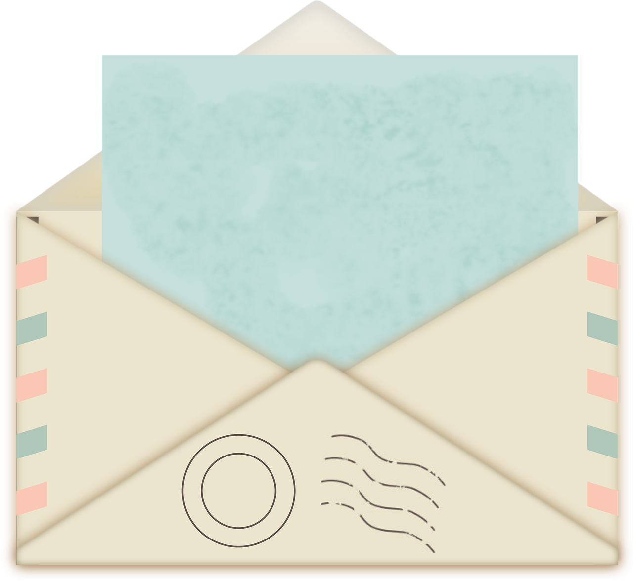 Free envelope mail postage vector