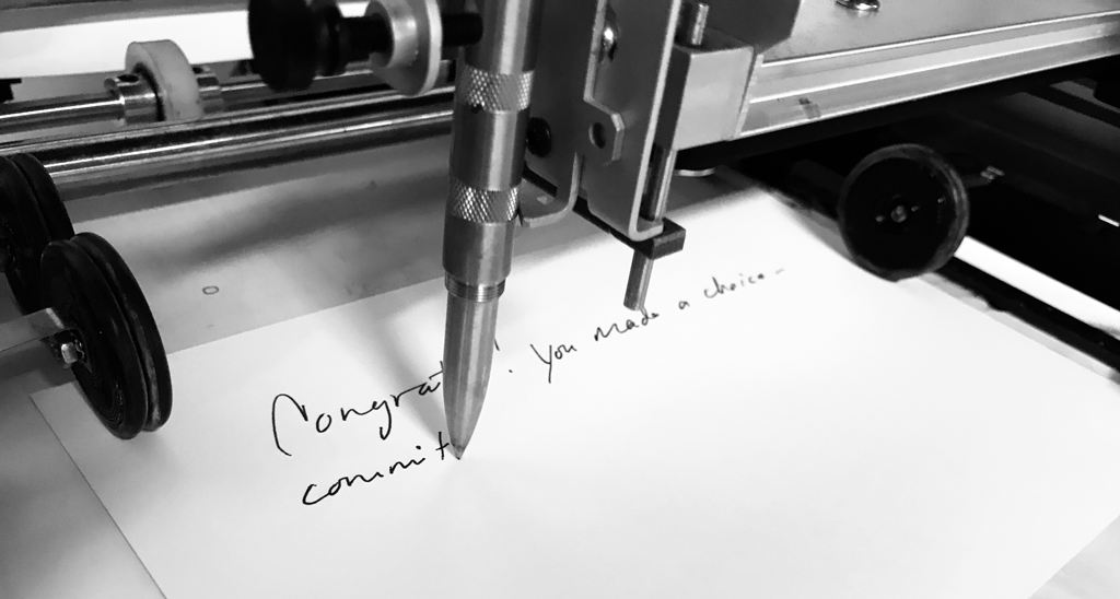 handwriting robot